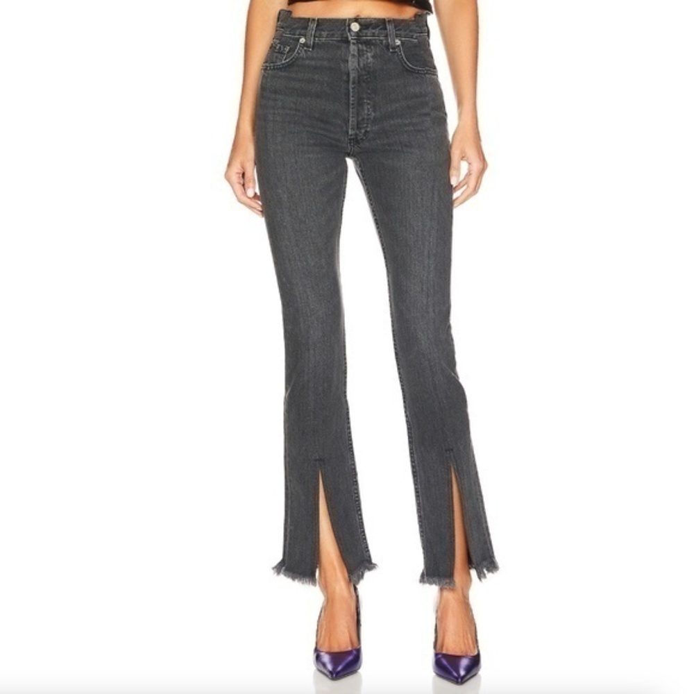 EB Denim Split Hem OG Replicas in Grade School Black 100% Cotton Size 26